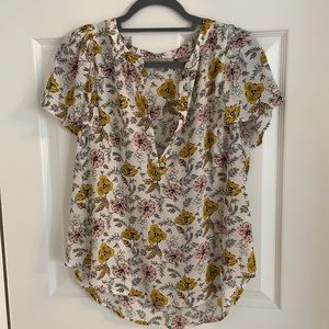 Loft Floral Blouse